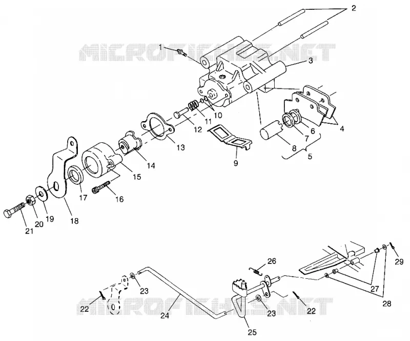 HINTERBREMSE XPLORER 300 W969130 (4935903590C006)