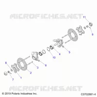 FRONT SUSPENSION CARRIER AND HUB
