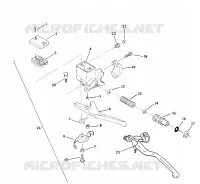 Hauptzylinderanordnung All Swedish Snowmobiles (49187318730007)