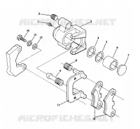 FRONT BREMSE TRAIL BLAZER (4919761976016A)