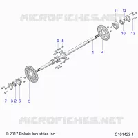 HINTERRADAUFHÃ„NGUNG AXLE