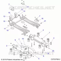 SITZ MOUNTING, FRONT