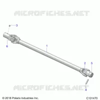 ANTRIEB, PROP SHAFT, FRONT
