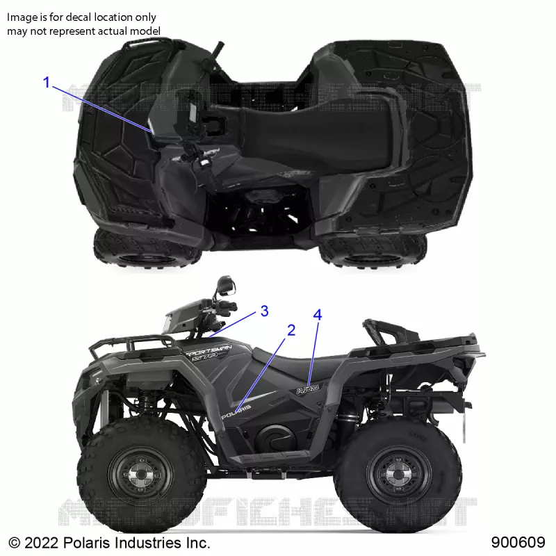 DECALSS GRAPHIC- A23SEA57F1/T57C1/C2/F1 (900609)