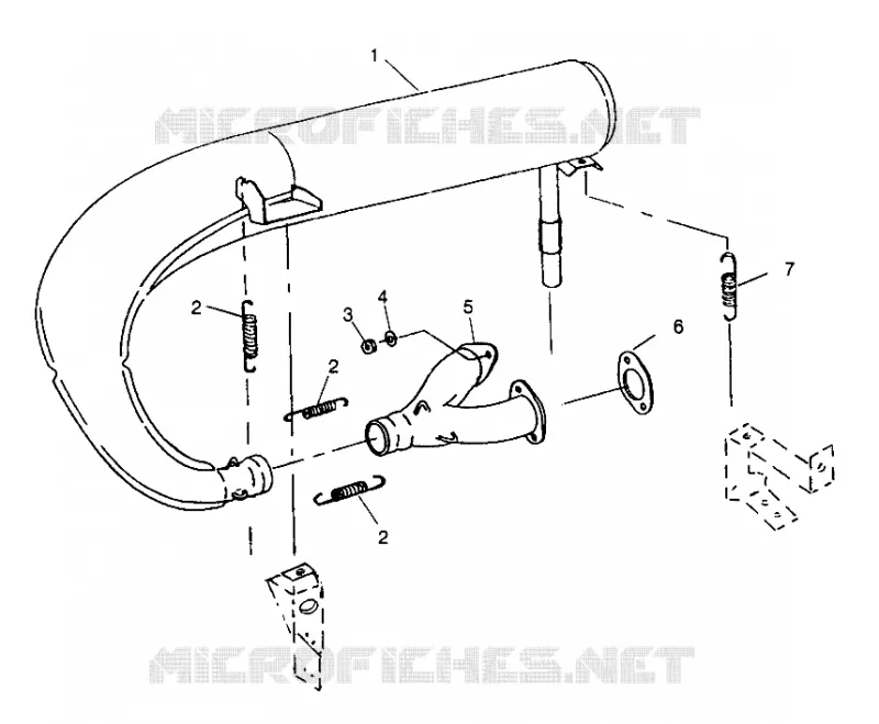 ABGASSYSTEM 500 0972764,  EUROPEAN 500 E972764,  500 SKS 0972564, EUROPE (4938393839C010)
