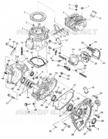 CRANKCASE AND ZYLINDER SWEDISH 4X4 400L S948140 (4926912691C012)