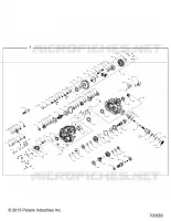ANTRIEB, MAIN GEARCASE INTERNALS -Z16VDE99FM (700583)
