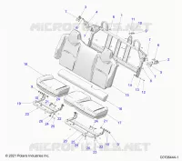 SITZ ASM., REAR