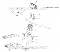 UPPER LENKEN   HANDLEBAR ASM.