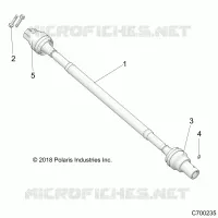 ANTRIEB, REAR PROP SHAFT