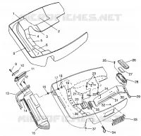 NOSEPAN ASSEMBLY SUPER SPORT 0940743 (4927742774004A)