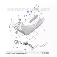 KRAFTSTOFFSYSTEM, FUEL TANK ASM.