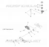 BREMSES, PEDAL AND REAR MASTER CYLINDER