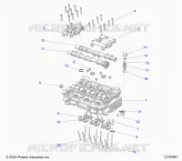 ENGINE, ZYLINDERKOPF AND VALVES
