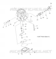 MOTOR, VERGASER, LOWER