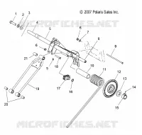 SUSPENSION, HINTER Drehmomentarm