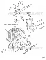 ENGINE, LUFTEINLASS MANIFOLD