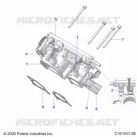 ENGINE, DROSSELKLAPPENGEHÃ„USE