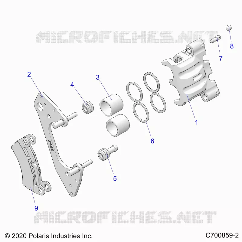 VORDERBREMSE CALIPER