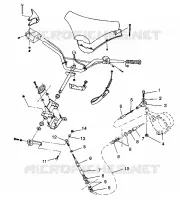 Lenkung SL 650 / B934058 (4924732473010A)