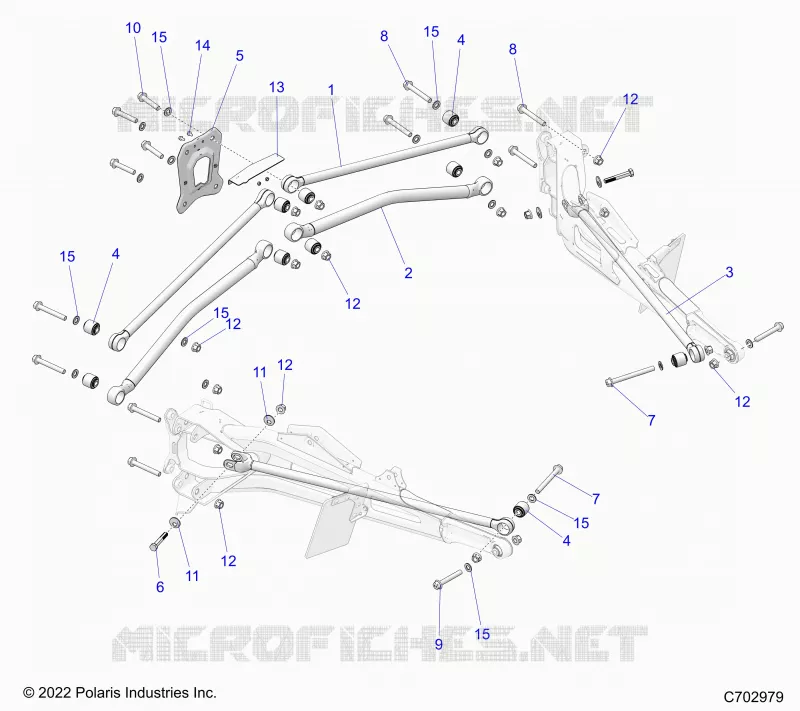 HINTERRADAUFHÃ„NGUNG TRAILING ARMS MOUNTING