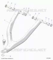 FRONT SUSPENSION CONTROL ARM UPPER
