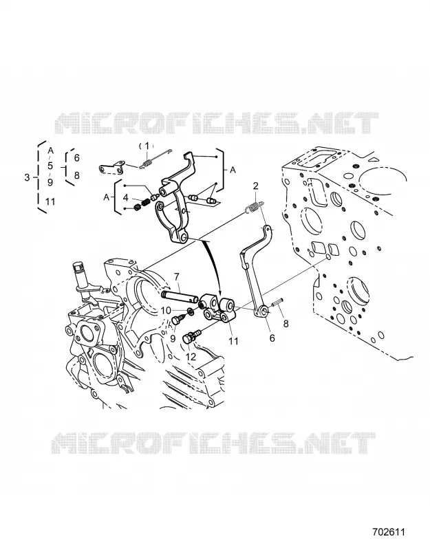 MOTOR, FORK LEVER