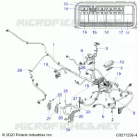 ELEKTRIC, MAIN WIRE HARNESS