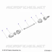 DRIVE TRAIN, HALF HINTERWELLE