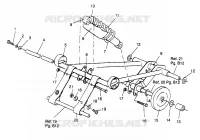 FRONT Drehmomentarm (SKS) XLT SKS 0970556 (4937693769C002)