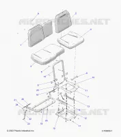 SITZ ASM. AND SLIDER