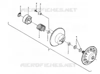 ANGETRIEBENE KUPPLUNGS ASSEMBLE (4913511351025A)