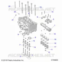 ZYLINDER HEAD AND VALVES