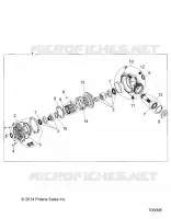 ANTRIEB, FRONT GETRIEBEGEHÄUSE INTERNALS
