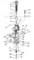 VERGASER XLT SP 0966676 AND  EUROPEAN XLT SP E966676 (4931703170C013)