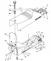SITZ   GASBEHÄLTER ASSEMBLY Storm/0932770 and Storm SKS/0932570 (4923032303002A)