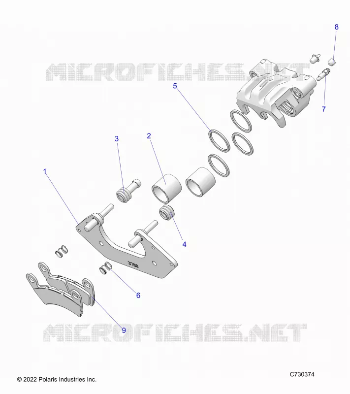 VORDERBREMSE CALIPER