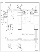 HINTERRADAUFHÃ„NGUNG SHOCK INTERNALS