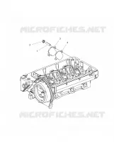 MOTOR, BENZINPUMPE FITTING COVER