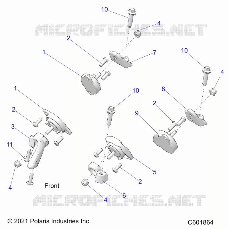 MOTOR, MOUNTING & LONG BLOCK