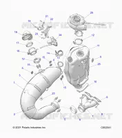 ENGINE, ABGASSYSTEM AND TURBO ASM.