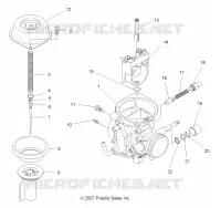 MOTOR, VERGASER, UPPER
