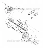 GEAR SELECTOR 6X6 400L, U.S. W958740, SWEDISH S958740 (4930273027D004)