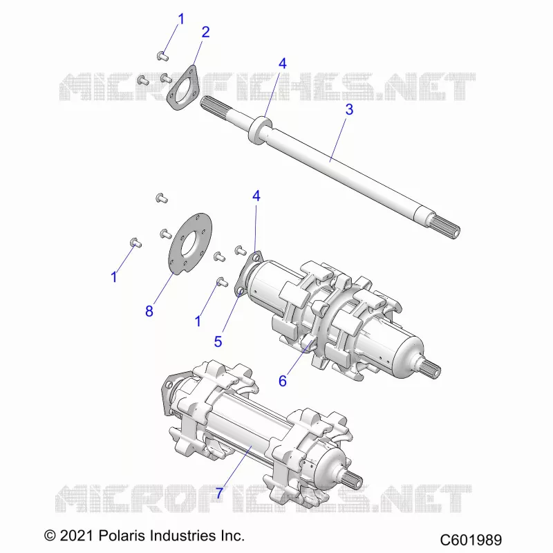 DRIVE TRAIN, JACKSHAFT AND ANTRIEBSWELLE