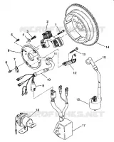 MAGNETO ASSEMBLY 4X4 350L S938139 (4924342434043A)