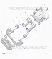 BRAKES, HINTERSATTELS