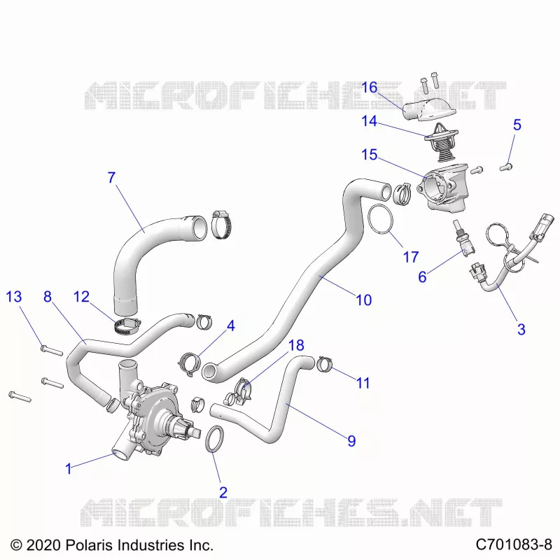 MOTOR, WATERPUMP AND BYPASS