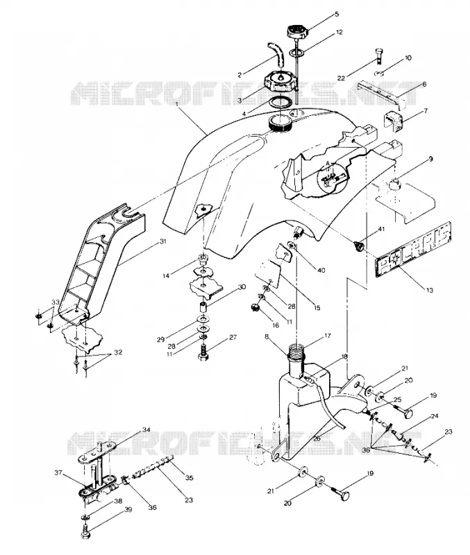 TANK ASSEMBLY (4913501350009A)