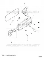 ANTRIEB, CLUTCH COVER AND DUCTING