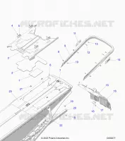 STOSSSTANGE, REAR, CLOSEOFF, TUNNEL COVER
